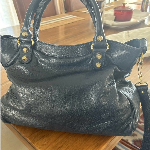 Vintage Balenciaga Cable leather tote in wry good condition $650.00 - Picture 3 of 8